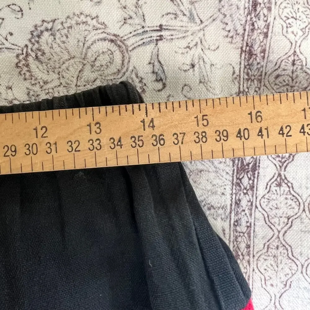 VTG Boho Handmade Upcycled tapestry Patchwork midi Skirt Women’s Guatemalan 60s